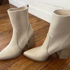 Steve Madden Womens Tackle Ankle Boots, size size 7.5, worn only once, like new.